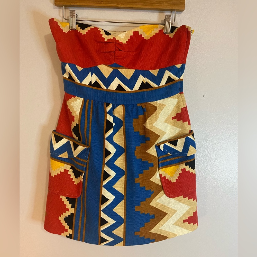 Rare TIBI skirted romper with POCKETS